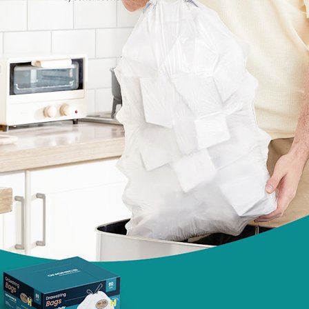 Keittopussit 23L solmimisella 80-pakkaus