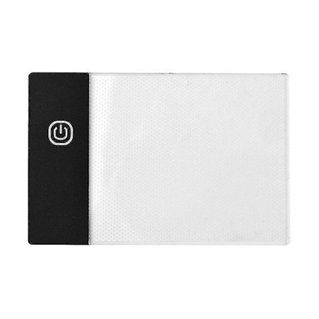 Flipbok-sett med lysplate, LED-lysboks, nettbrett, 300 ark tegnepapir, flipbok med bindeskruer for tegning, sporing, animasjon, skissering, tegneserie