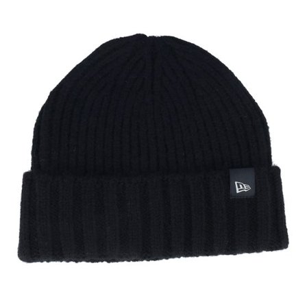 New Era - Svart cuff Beanie - Everyday Knit Black Cuff @ Hatstore
