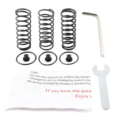 Komplett fjærsett for bremsepedal, gasspedal og clutch for LOGITECH G25 G27 G29 G920 originale tilbehør~01184