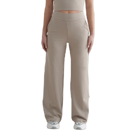 aim'n Sense Wide Petite Pants Underdelar Dam Beige M