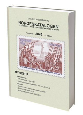 Norgeskatalogen - Norge 2026 - Frimærkekatalog