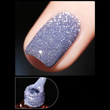 7,5 ml Glitter Neglelak Soak Off UV Led Neglelak Negle маникюр