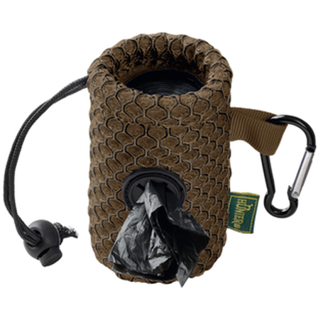 Hunter - Dog Waste Bag Dispenser Hilo Brown 9,5x5cm - Hund - Hundeposer & hundeposeholdere - ZOO.no