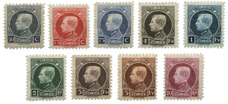 Belgien - OBP 211-19 - Ubrugt