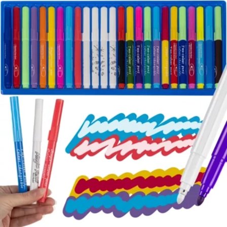 Magic Markers 25-Pack Magic farveblyanter