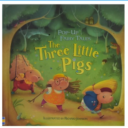 Børne Pop-up Bog Tegneserie Mønster Board Historie Pædagogisk Legetøj Fødselsdagsgave