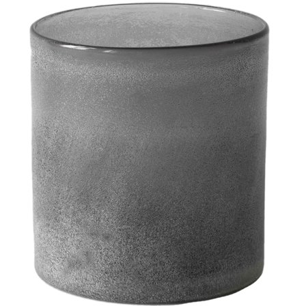 Tell me more Frost telysholder, grey, medium' - 'Grå