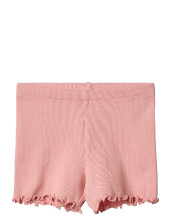 Rib Shorts Sine Pink Wheat