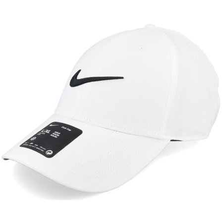 Nike - Vit adjustable Keps - Club Cap White Adjustable @ Hatstore