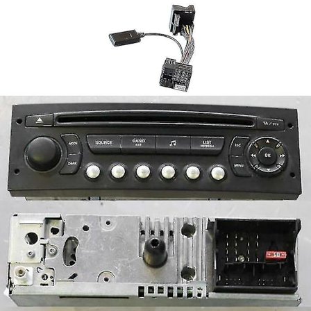 Bil Audio Bluetooth 5.0 Modtager Aux Adapter til Peugeot Citroen C2 C5 Rd45 Rd4 Radiomodul Bluetooth Aux Kabel
