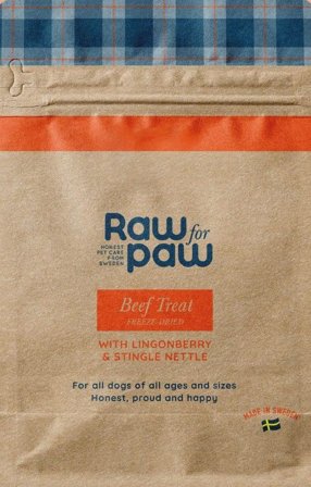 Raw for Paw Beef Treats 50 g