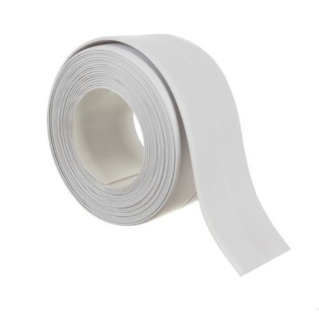 Mastic til tætning - RUHHY - 3,2m x 3,6cm - Sanitærbånd - Hvid tape - Effektiv tætning