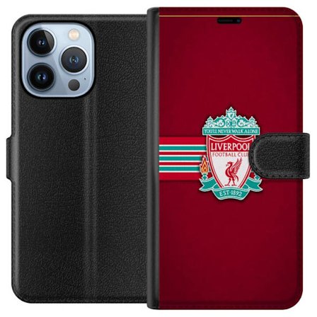 Kompatibelt Lommeboketui til Apple Apple iPhone 13 Pro Liverpool FC fotballskjorte rød supporter merch