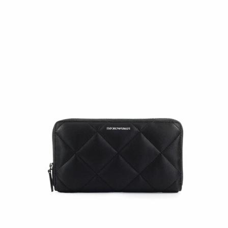 Emporio Armani Pung Sort, Dame Punge og Kortholder, Størrelse: ONE Size
