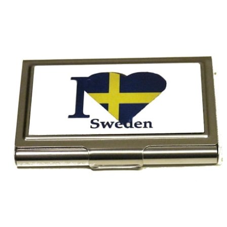 Korthållare - I love Sweden