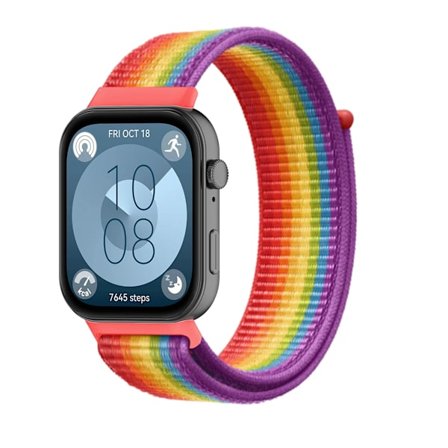 Nylonarmband för Huawei Watch Fit 4 3 Vävda Sport Smartwatch Armband Correa Huawei Watch Fit 4/4 Pro Armband Klockarmband