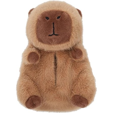 Blød Plys Kapibara Bilstøvspose - Sød Tegneserie