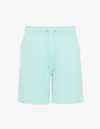 Classic Organic Sweatshorts - Light Aqua - M