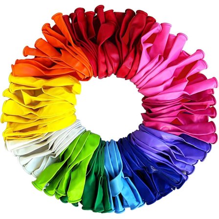 Regnbue Partydekorasjoner, Lateksballonger For Minneverdige Feiringer, Fortykket Og Holdbar, Levende Assorterte Farger, Miljøvennlig, Trygt For Alle 