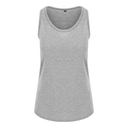 AWDis Just Ts Dam Girlie Tri-Blend Väst M Heather Grey