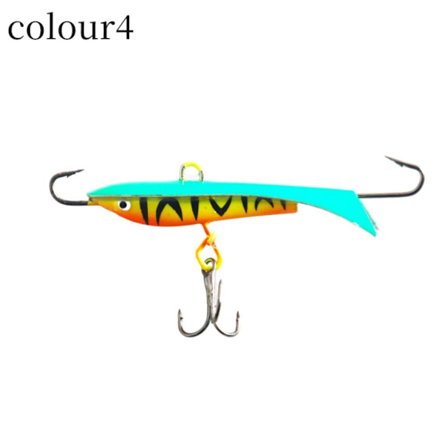 Vinter Isfiske Drag Sked Metallbeten FÄRG 4 FÄRG 4 Färg 4