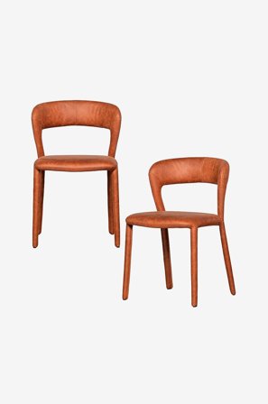 WOOOD - Noble matstol - set om 2 - Brun - Stolar - Från Homeroom