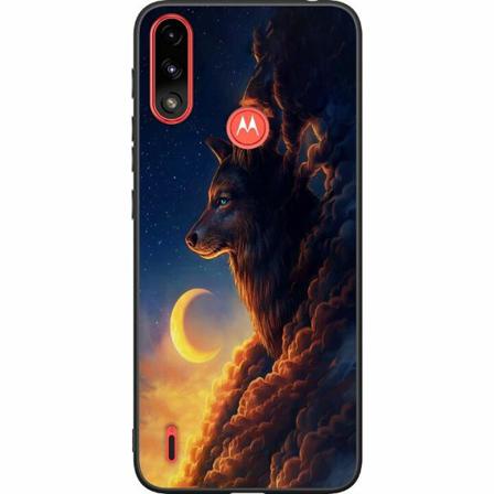 Motorola Moto E7i Power Svart Skal Varg