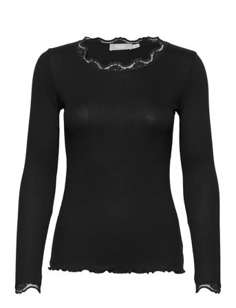 Frhizamond 2 T-Shirt Langærmet T-shirt Sort Fransa