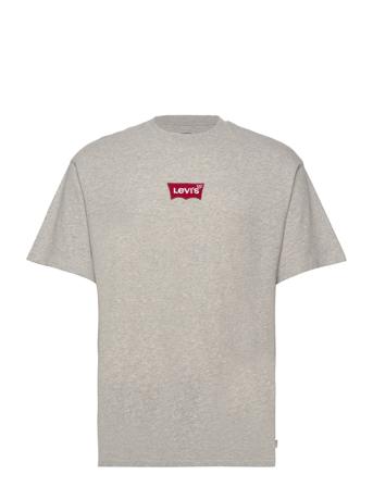 Lse_Vintage Fit Gr Tee Lse_Bat Tops T-shirts Short-sleeved Grey LEVI ́S Men
