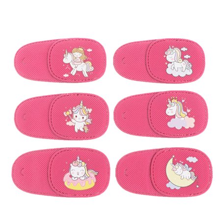 6 stk. Amblyopi øjenlap til briller børn voksen dovne øjenplastre{REN}