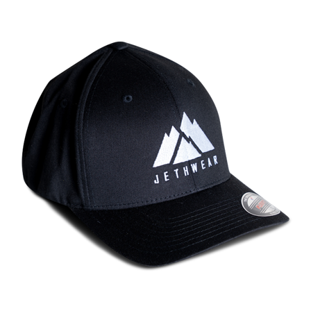 Kappe Jethwear Mountain Schwarz/Weiß L/XL