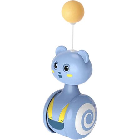 Kattelegetøj med automatisk interaktiv tumling, der ryster og bevæger sig for indendørs katte og killinger