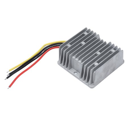DC Buck Converter 24V till 13.8V 10A Spänningsregulator Reducer Transformator för Fordon