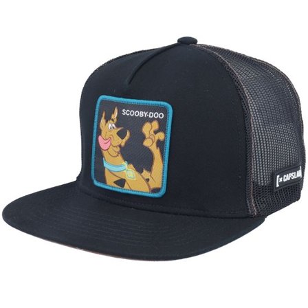 Capslab - Svart trucker Keps - Scooby Doo Black Trucker @ Hatstore