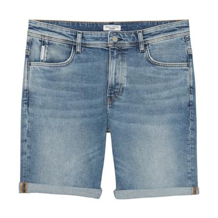 Marc O'Polo, Shorts Blauw, Heren, Maat:W32,elastaan