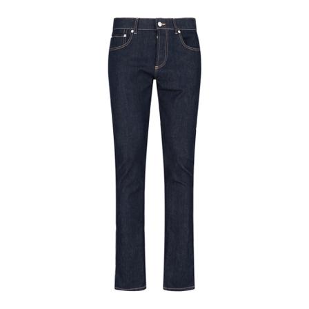 Alexander McQueen Slim-fit Jeans blå, Herr, Herr, Storlek: L