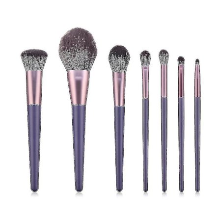 7 Liten Pudding Makeup Borste Skönhet Set Med Box