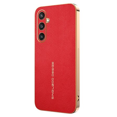 Mobilskal till Galaxy S25 Litchi Texture Anti Scratch