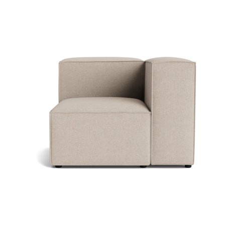Lissabon hjørnemodul, højrevendt - Danubio Beige - 100x100x72 - Sofa