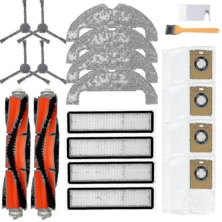 Ersättningsdelar för Dreame Bot Z10 Pro L10 Plus Dammsugare - Huvudborste, Moppduk m.m.