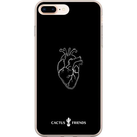 Yhteensopiva Puhelinkuori Apple Apple iPhone 7 Plus Kaktus ja Ystävät - Keskiaikaan Anatomia Sydän