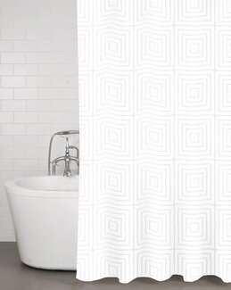 Duschdraperi Dylan Vit - Redlunds