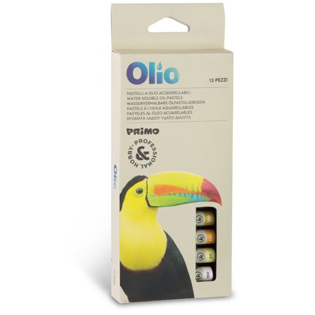 Primo Watersoluble oil pastels 12-setti