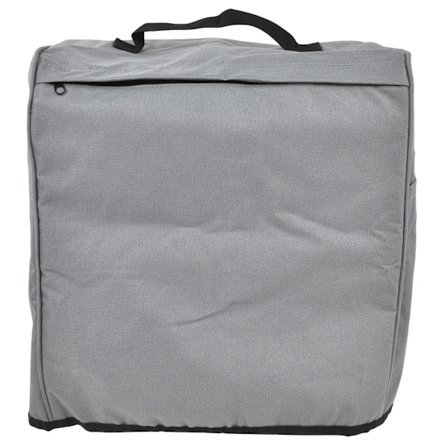 Grillovertræk 600D Oxford stof Støvtæt Grillbeskytter med lynlåslommer Grå