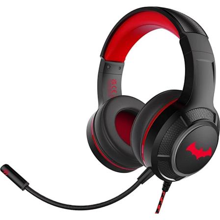 Batman The Dark Knight Gaming-hörlurar One Size Svart/Röd Black/Red One Size