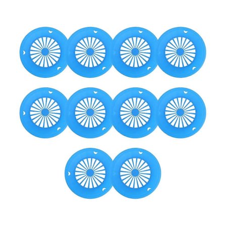 10 kpl BBQ Paperilautasen Pidike Muoviset Ruokalautaset Uudelleenkäytettävät Grillausalustat