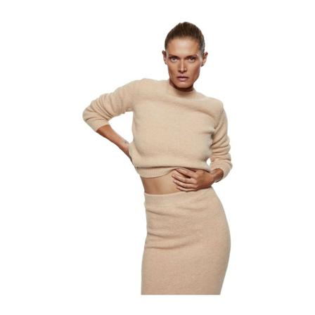 Mango Round neck sweater inbo, Dame