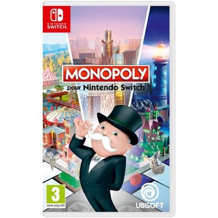 Monopol - UBISOFT - Monopol för Nintendo Switch - Brädspel - Mario - Ålder 8 och uppåt - Inomhus - Blandat