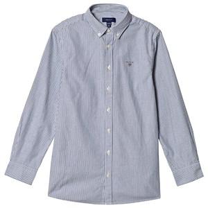 Kids - GANT Navy Striped Shirt 146-152cm (11-12 years) - Tops - 146-152cm (11-12 years) - Blue